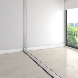 Smart-Way Floor to Wall Transition  - Aluminum