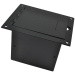 fl-1200-blk- hinged door in black sandtex