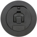 sf4-cpt-qac-blk- black 4” poke thru and cover - no sub plate