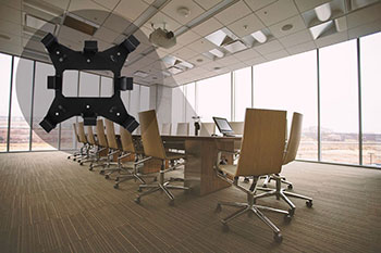 conference room with wiring star