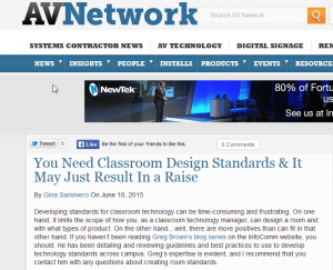 You Need Classroom Design Standards It May Just Result In a Raise