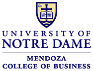 NotreDame Mendoza Logo